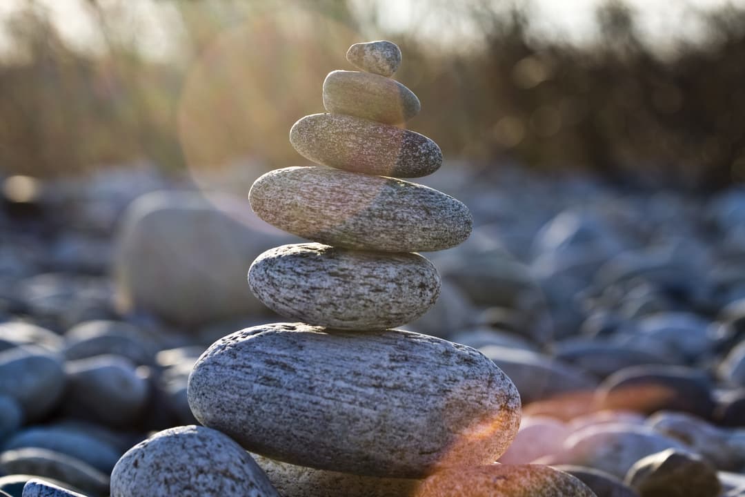 Stacked stones Stacked stones
